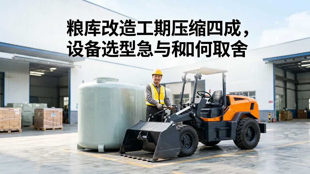 粮库改造工期压缩四成,设备选型急与稳如何取舍